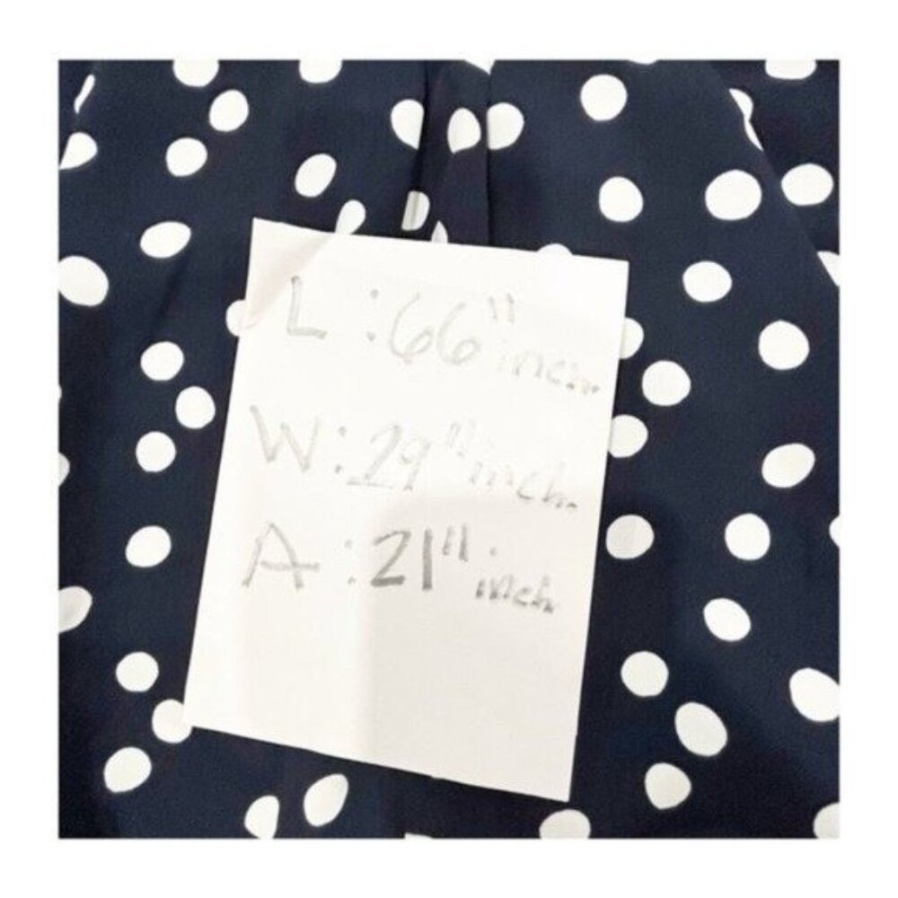 Boden Clarissa Navy Polka Dot Wide Leg Jumpsuit Sleeveless Boat Neck | 16 - 18T - Picture 16 of 16